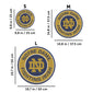 University of Notre Dame - Wooden Puzzle