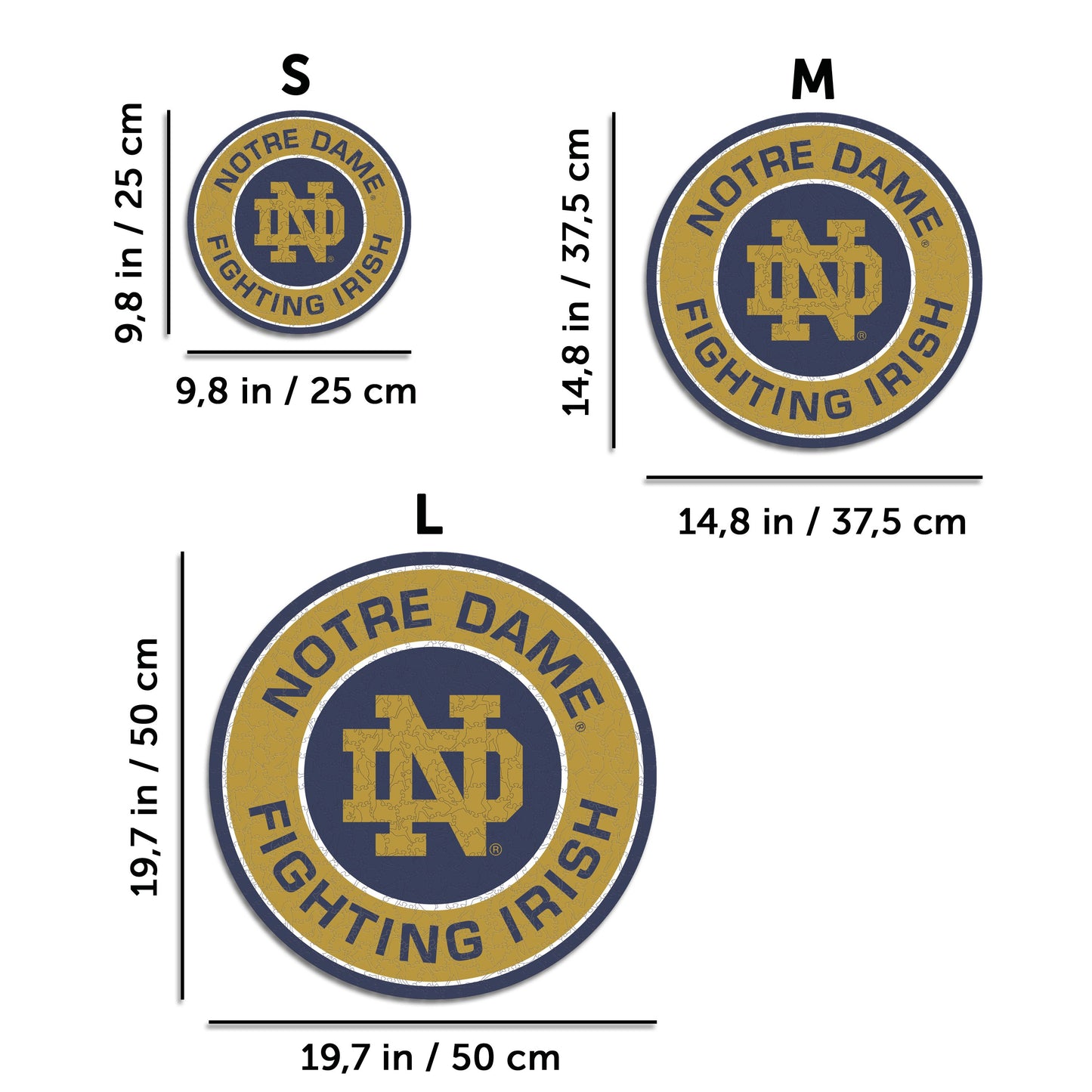 University of Notre Dame - Wooden Puzzle