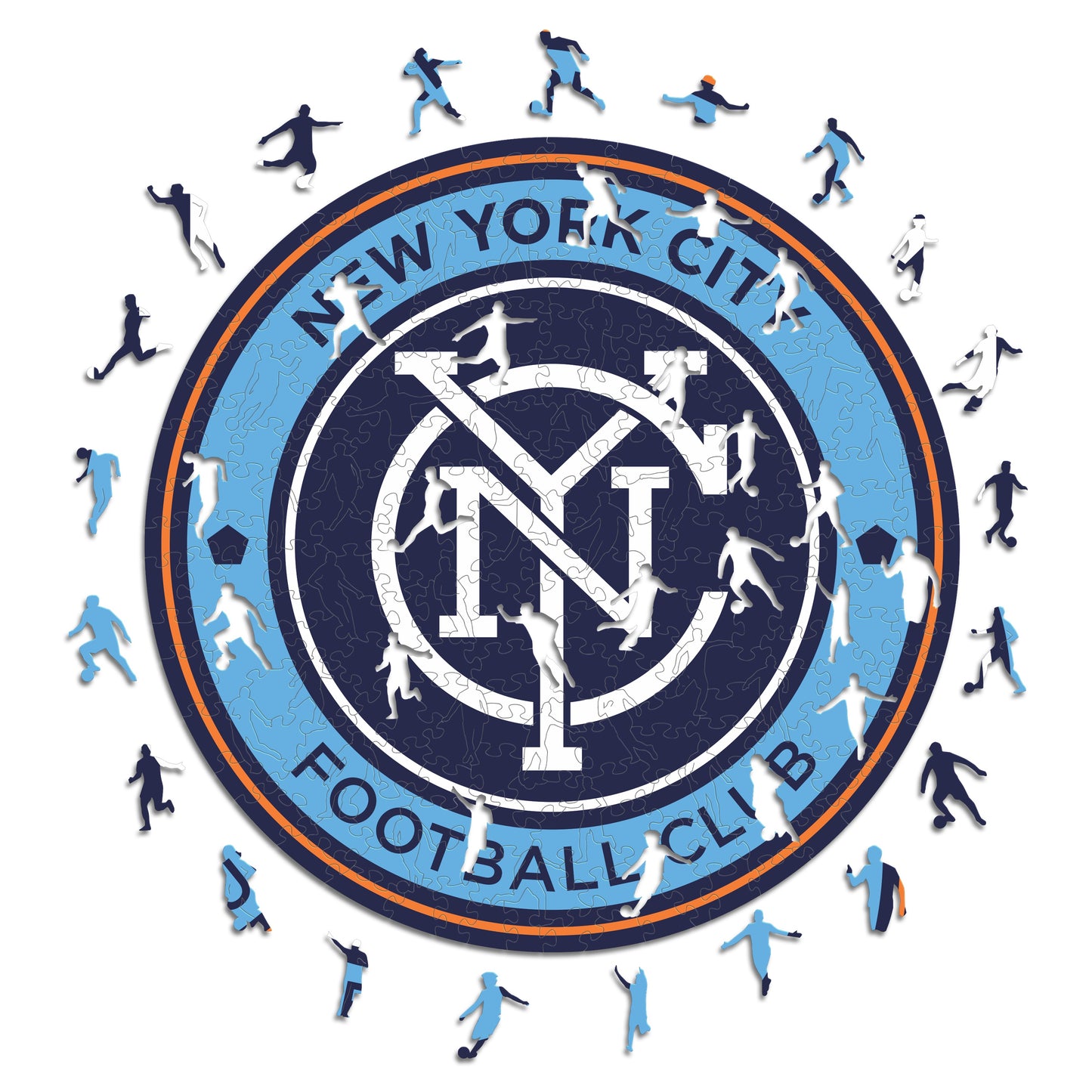 New York City FC® Logo - Wooden Puzzle