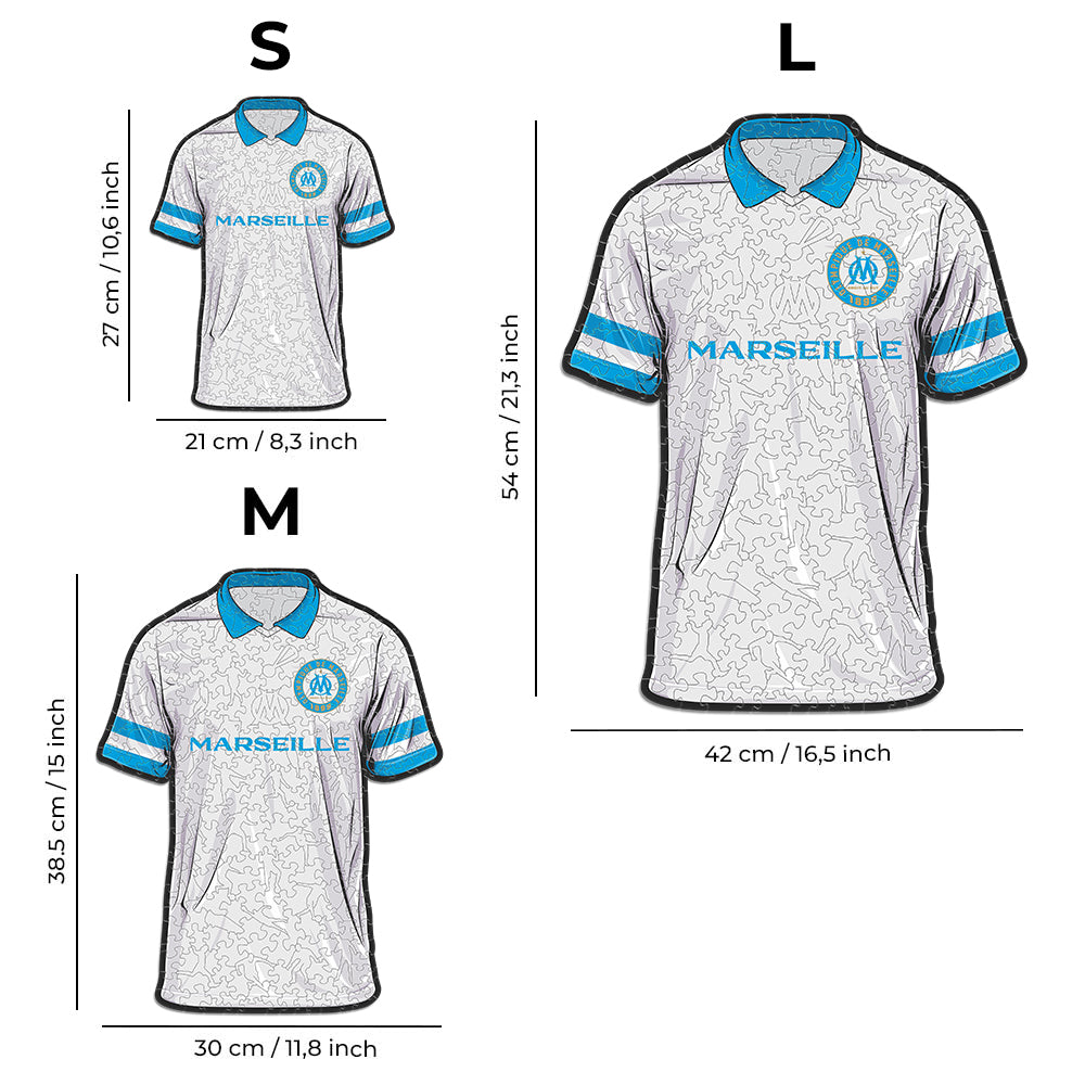 Olympique de Marseille® Jersey - Wooden Puzzle