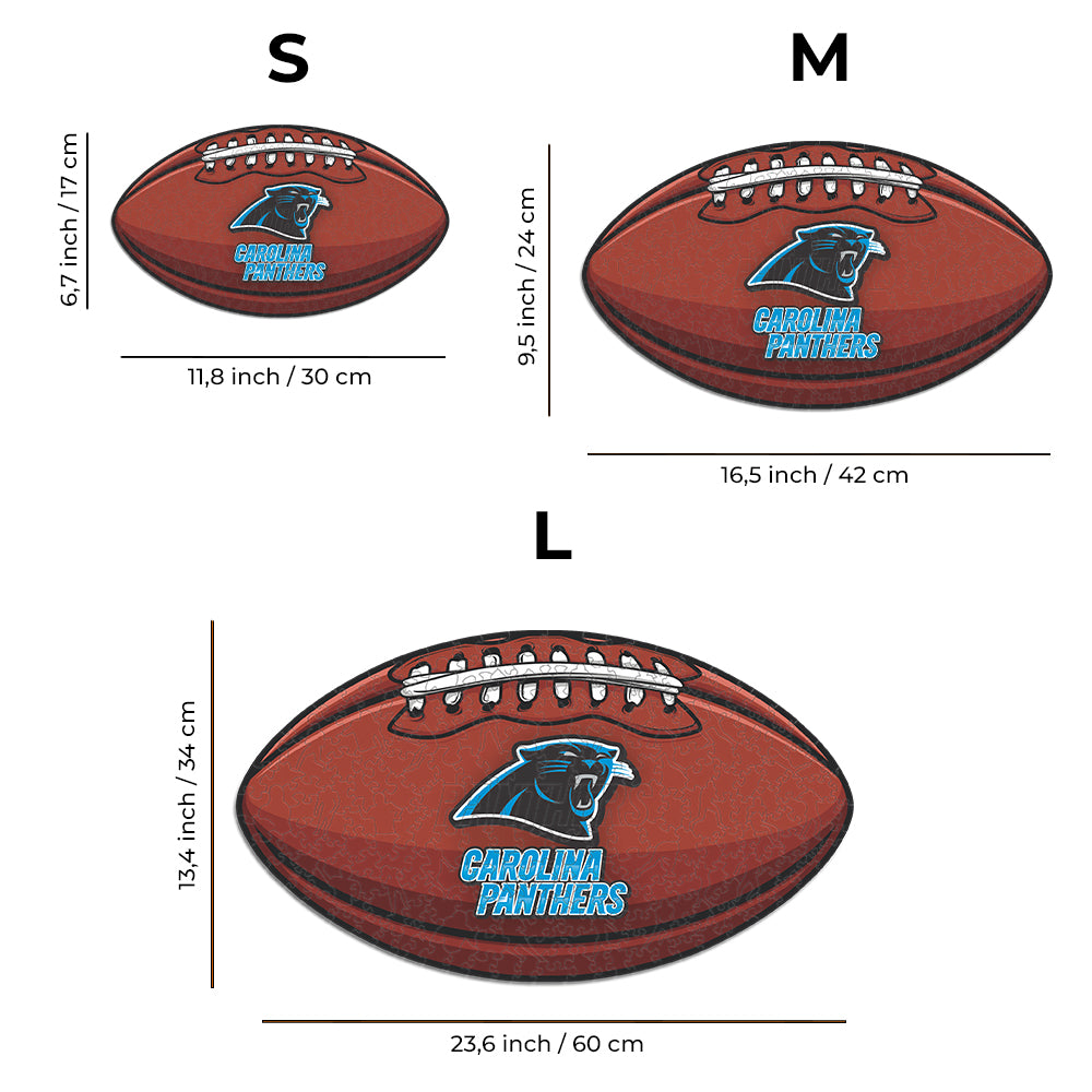 Carolina Panthers - Wooden Puzzle