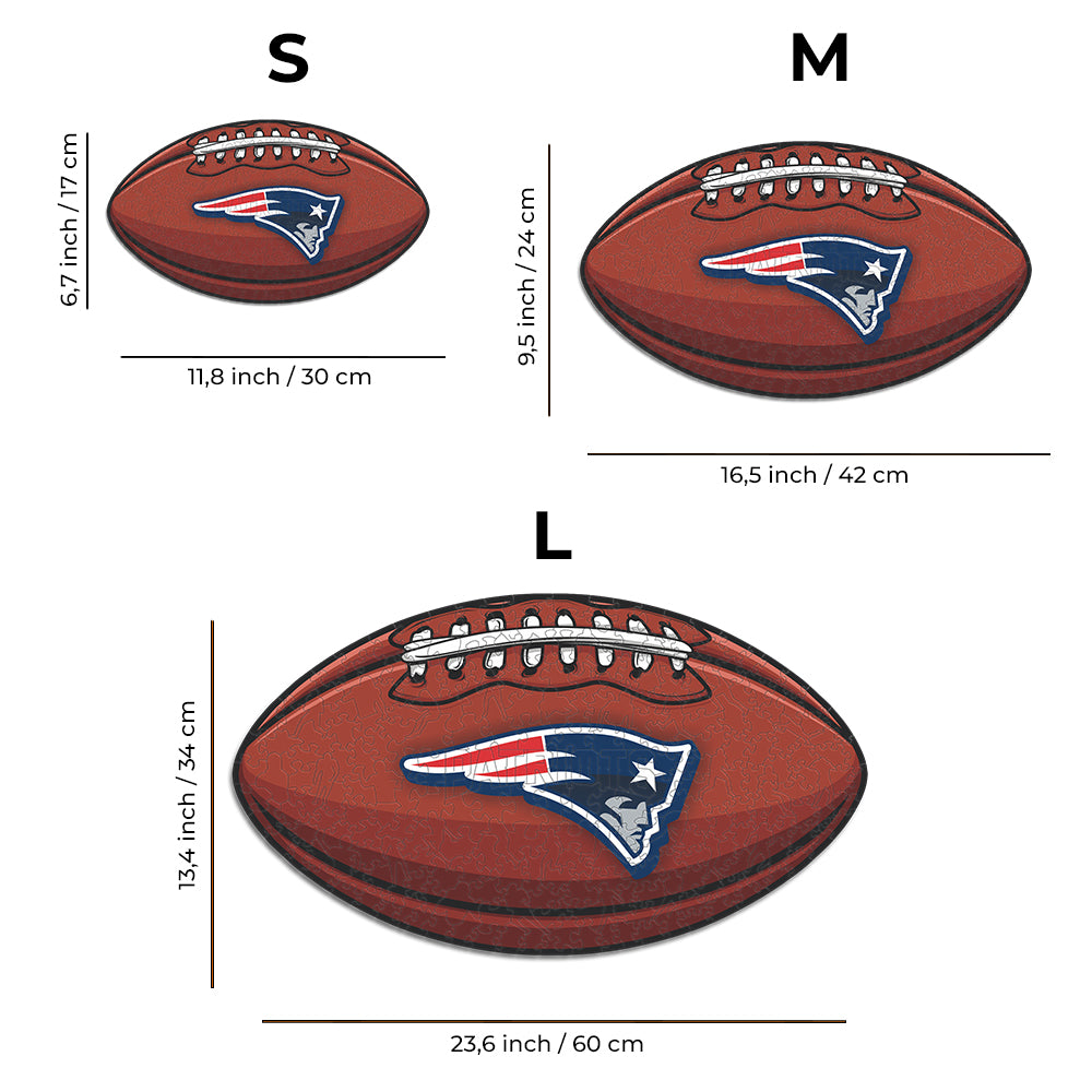 New England Patriots - Wooden Puzzle