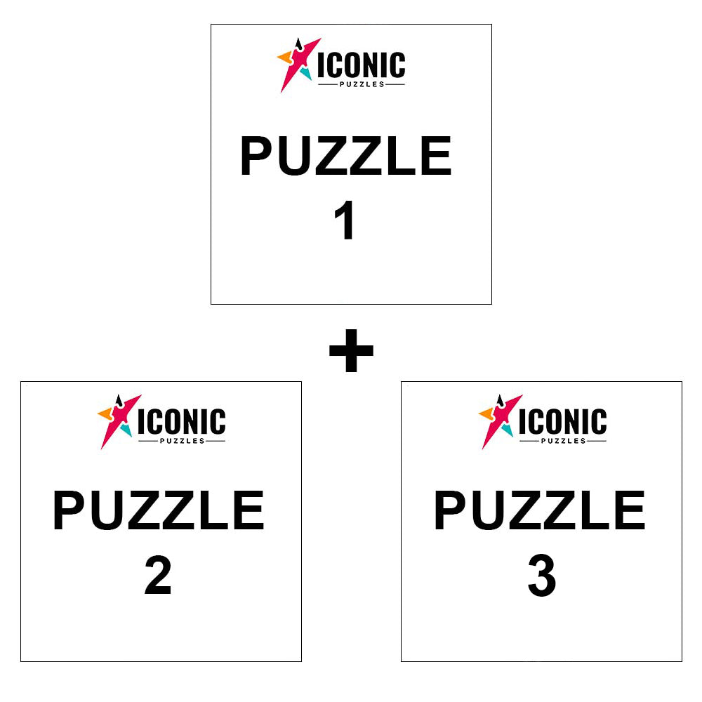 3 NCAA Puzzles Of Your Choice