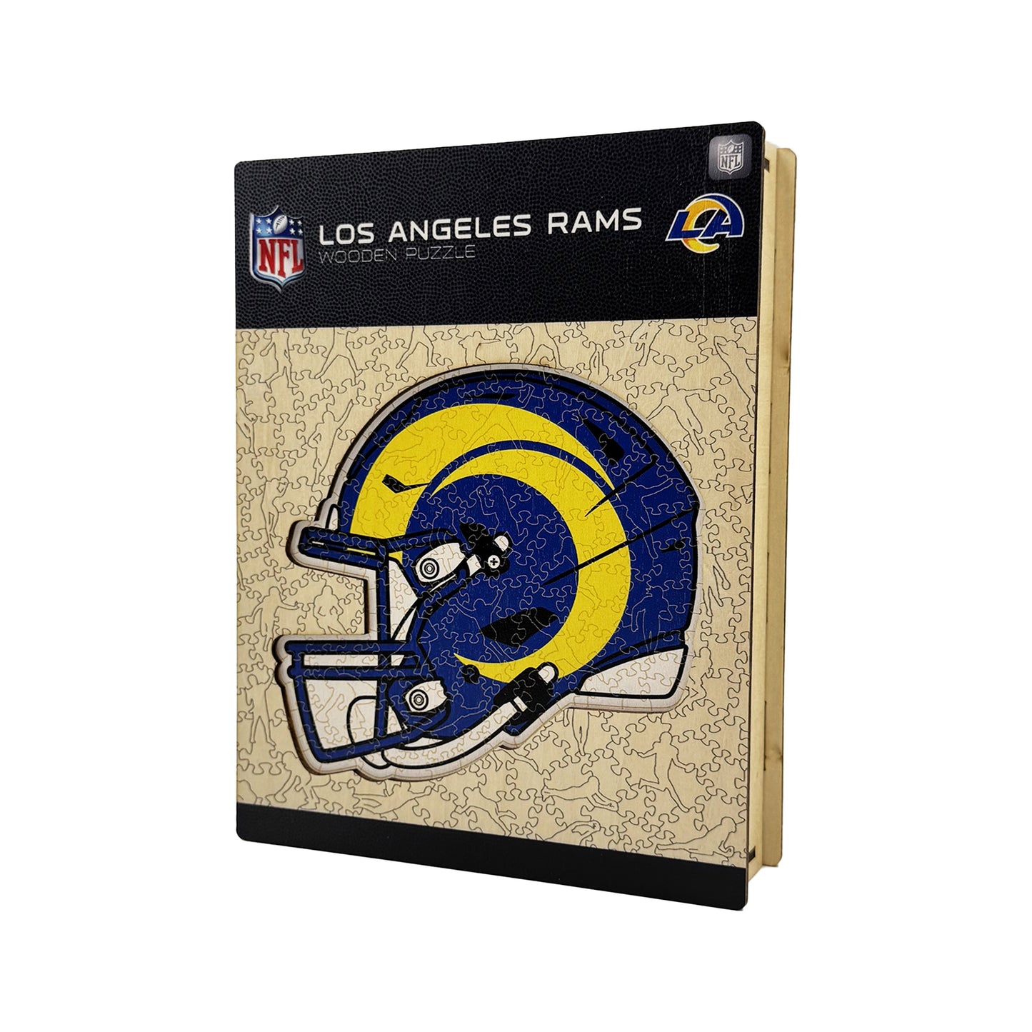 Los Angeles Rams™ Helmet - Wooden Puzzle