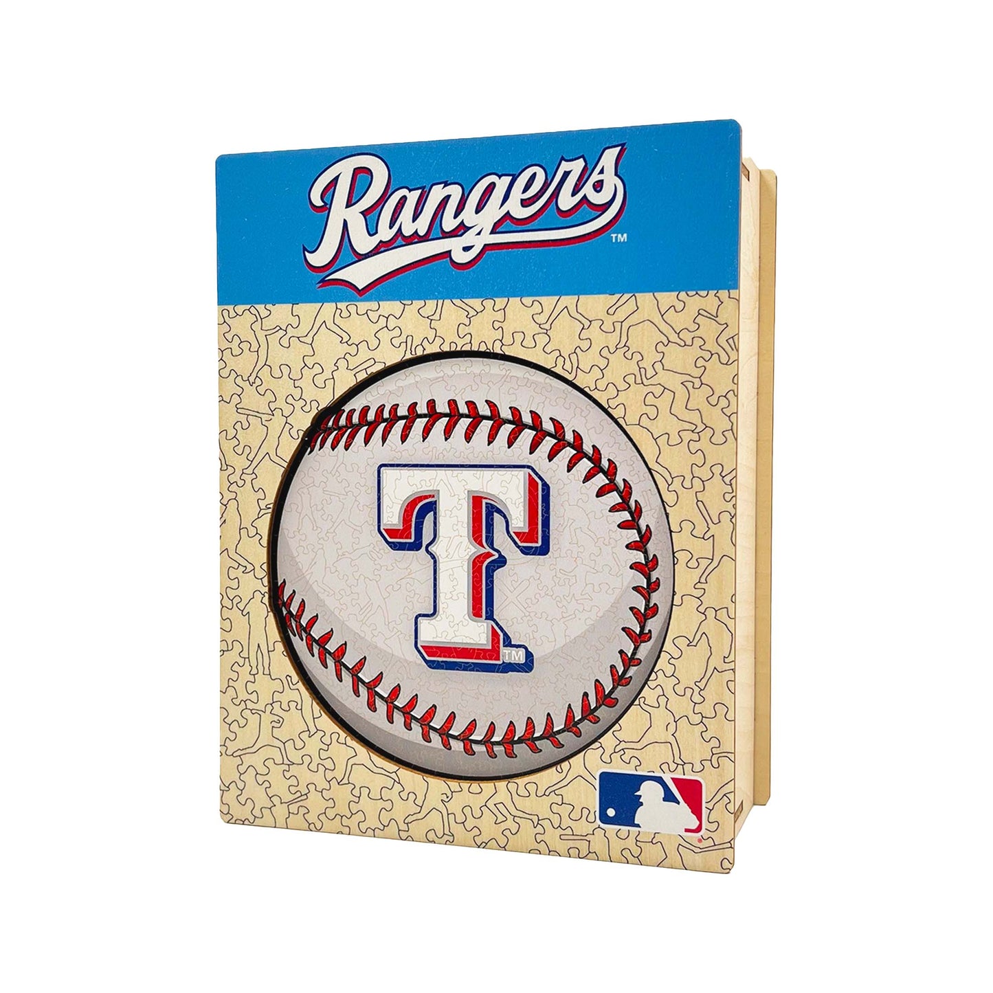 3 PACK Texas Rangers™ Ball + Primary Logo + Mascot