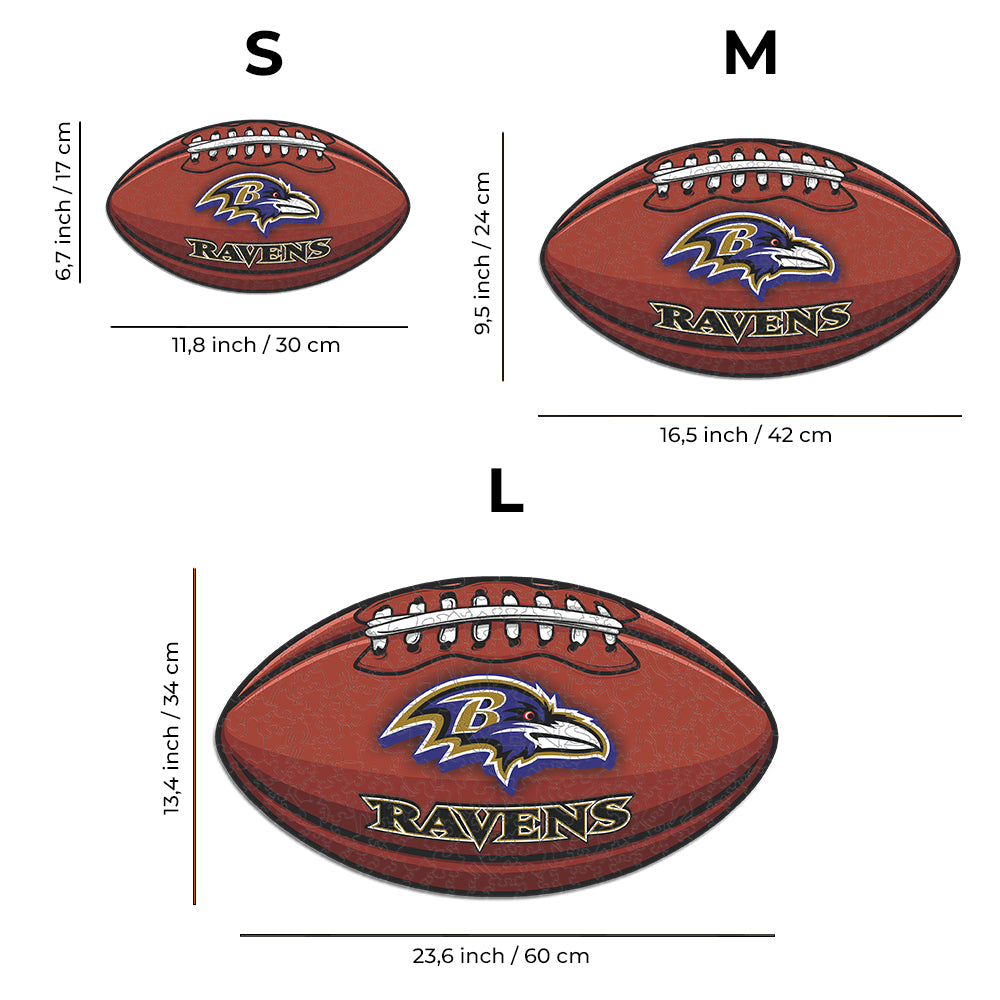 Baltimore Ravens - Wooden Puzzle