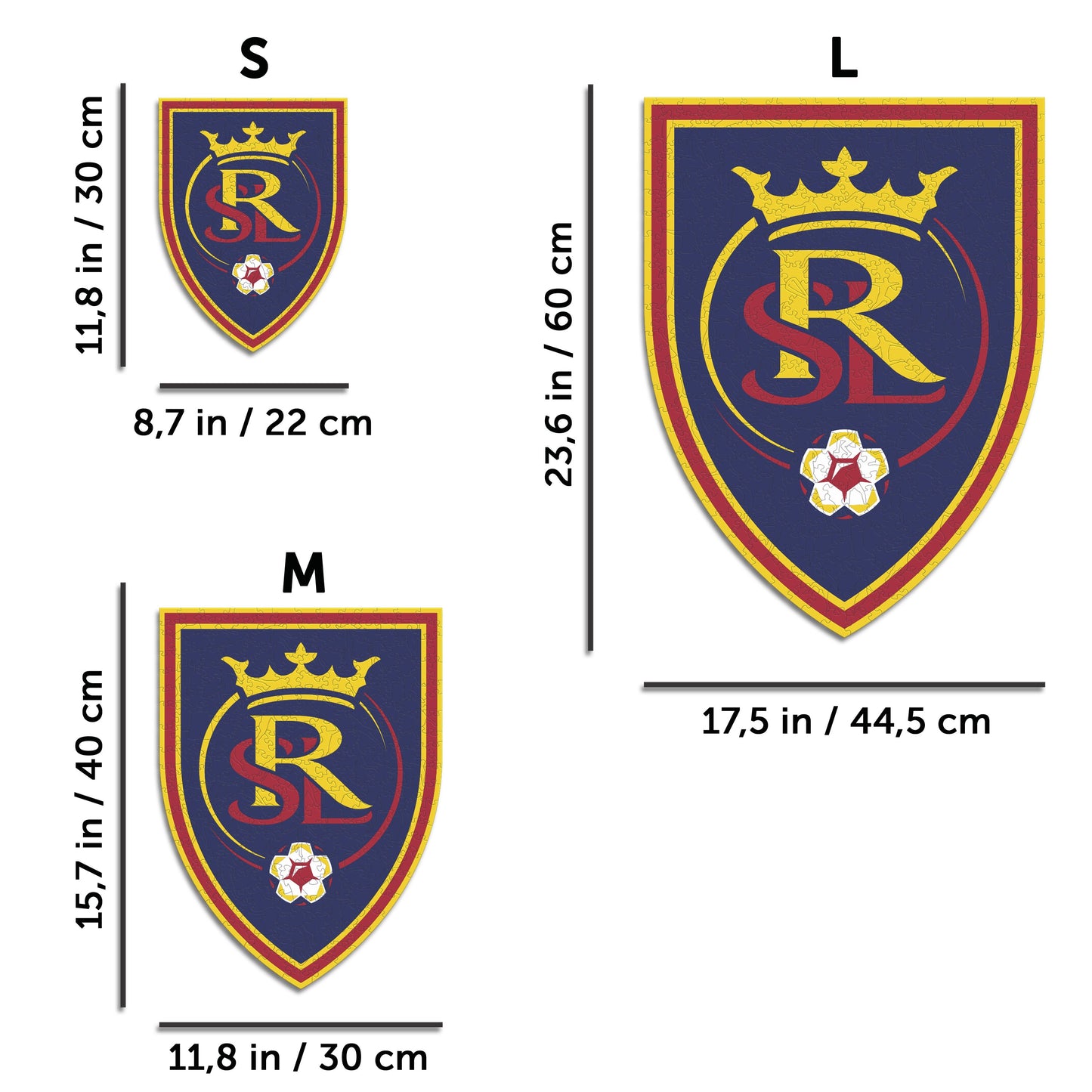 Real Salt Lake® Logo - Wooden Puzzle