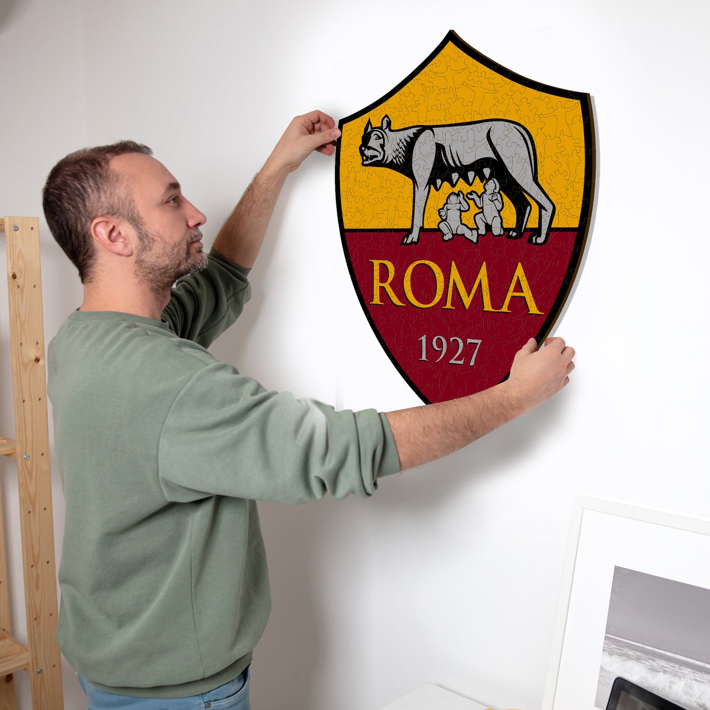 AS Roma® Logo - Wooden Puzzle