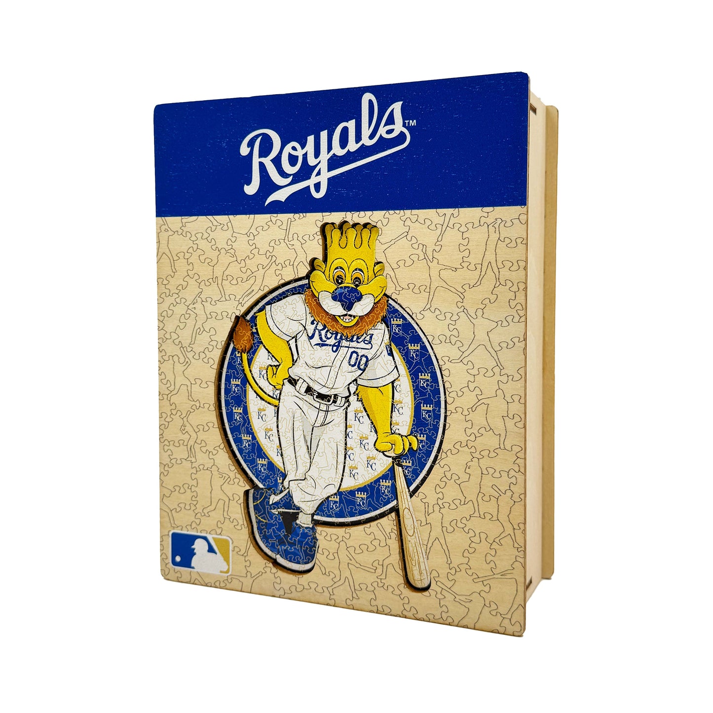 Kansas City Royals™ Mascot - Wooden Puzzle