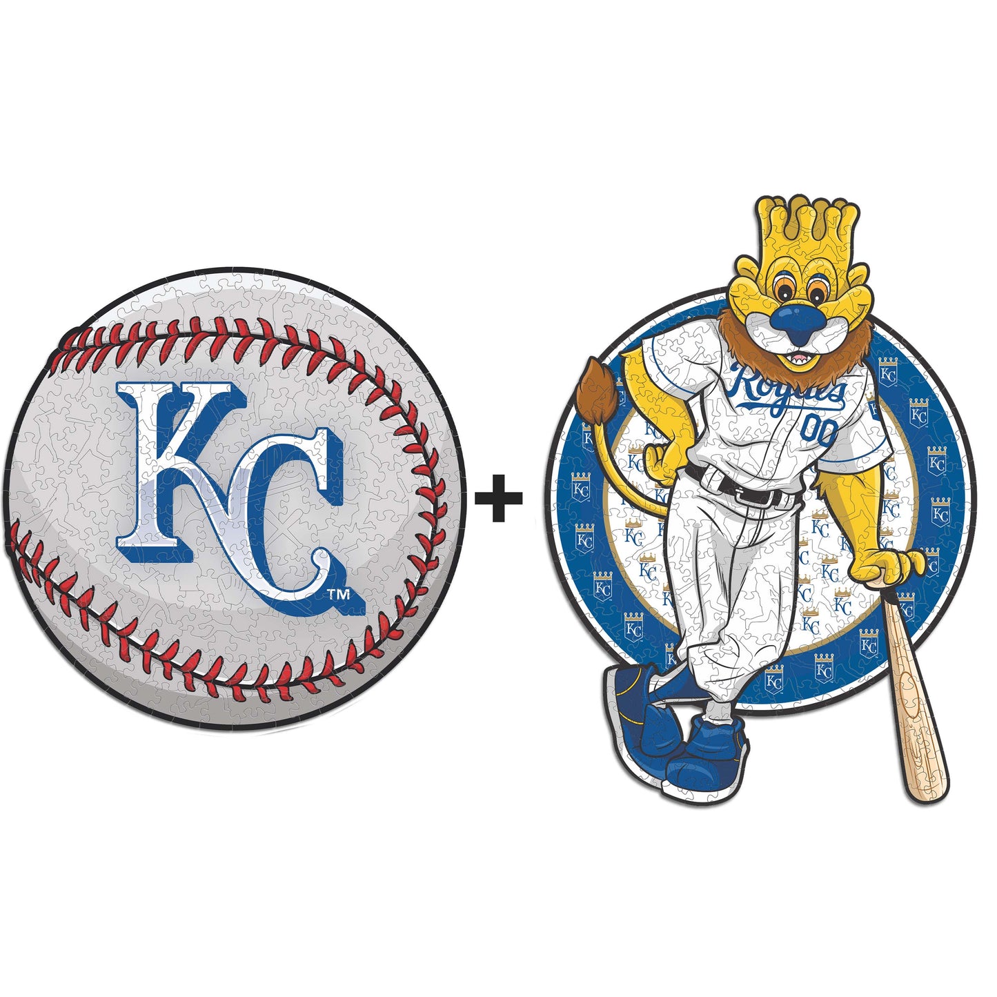 2 PACK Kansas City Royals™ Baseball + Mascot