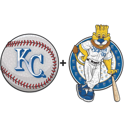 2 PACK Kansas City Royals™ Baseball + Mascot