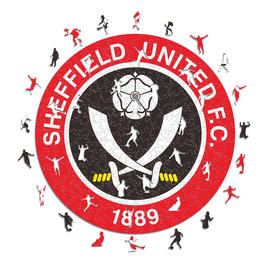 Sheffield United FC® Logo - Wooden Puzzle