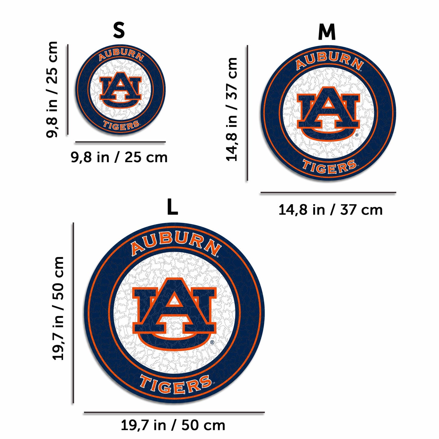 University of Auburn - Wooden Puzzle