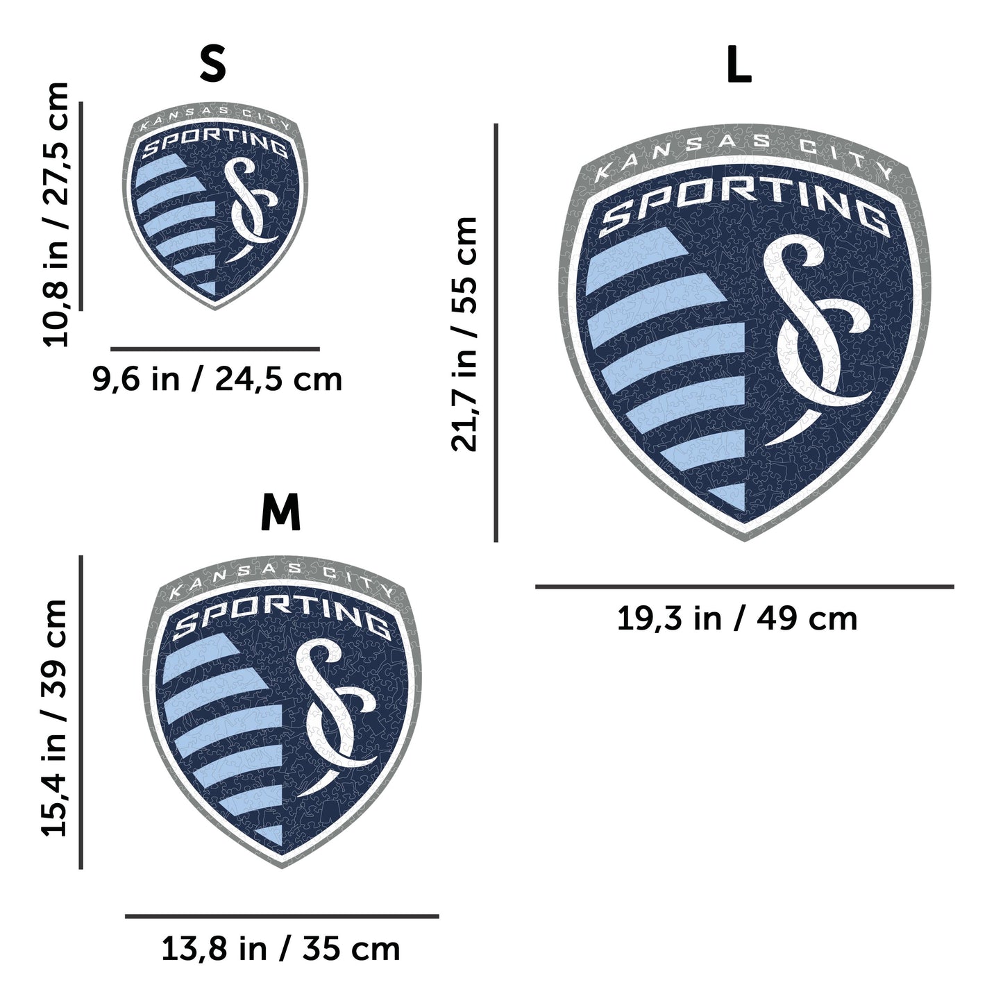 Sporting Kansas City® Logo - Wooden Puzzle