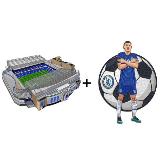 2 PACK Chelsea FC® Stamford Bridge + Cole Palmer