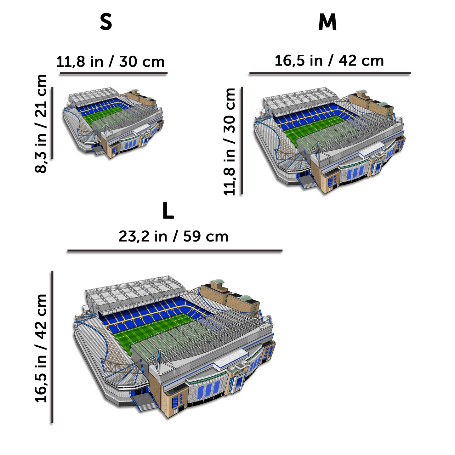 2 PACK Chelsea FC® Stamford Bridge + Cole Palmer