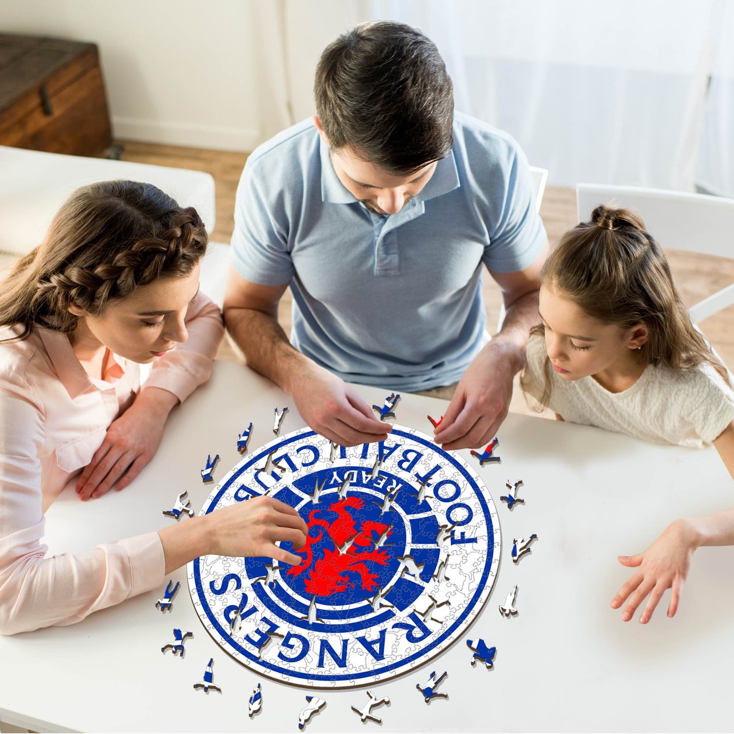 Glasgow Rangers FC® Logo - Wooden Puzzle