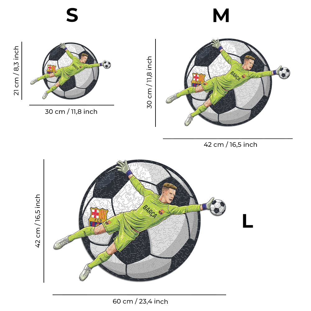 Marc-André Ter Stegen - Wooden Puzzle