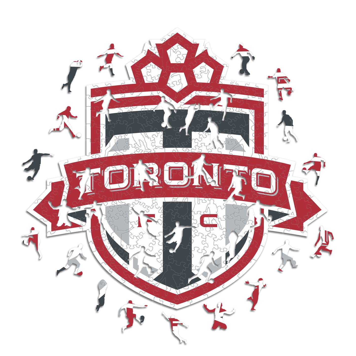 Toronto FC® Logo - Wooden Puzzle