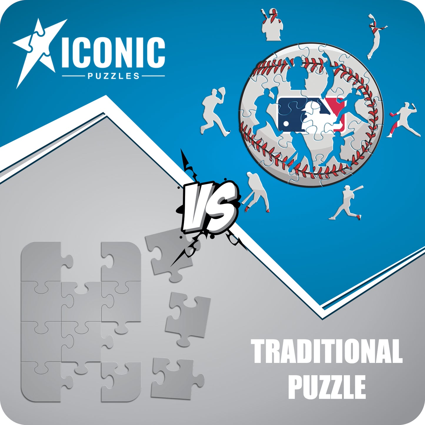 Miami Marlins™ - Wooden Puzzle