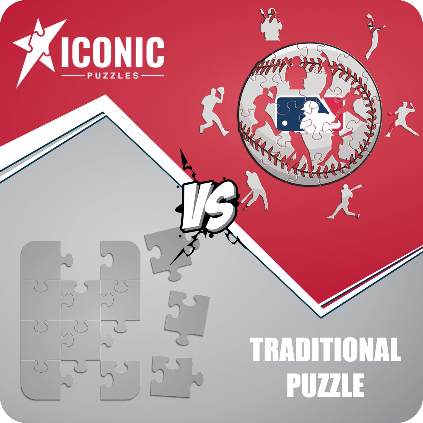 Chicago Cubs™ - Wooden Puzzle