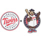 2 PACK Minnesota Twins™ Primary Logo + Mascot