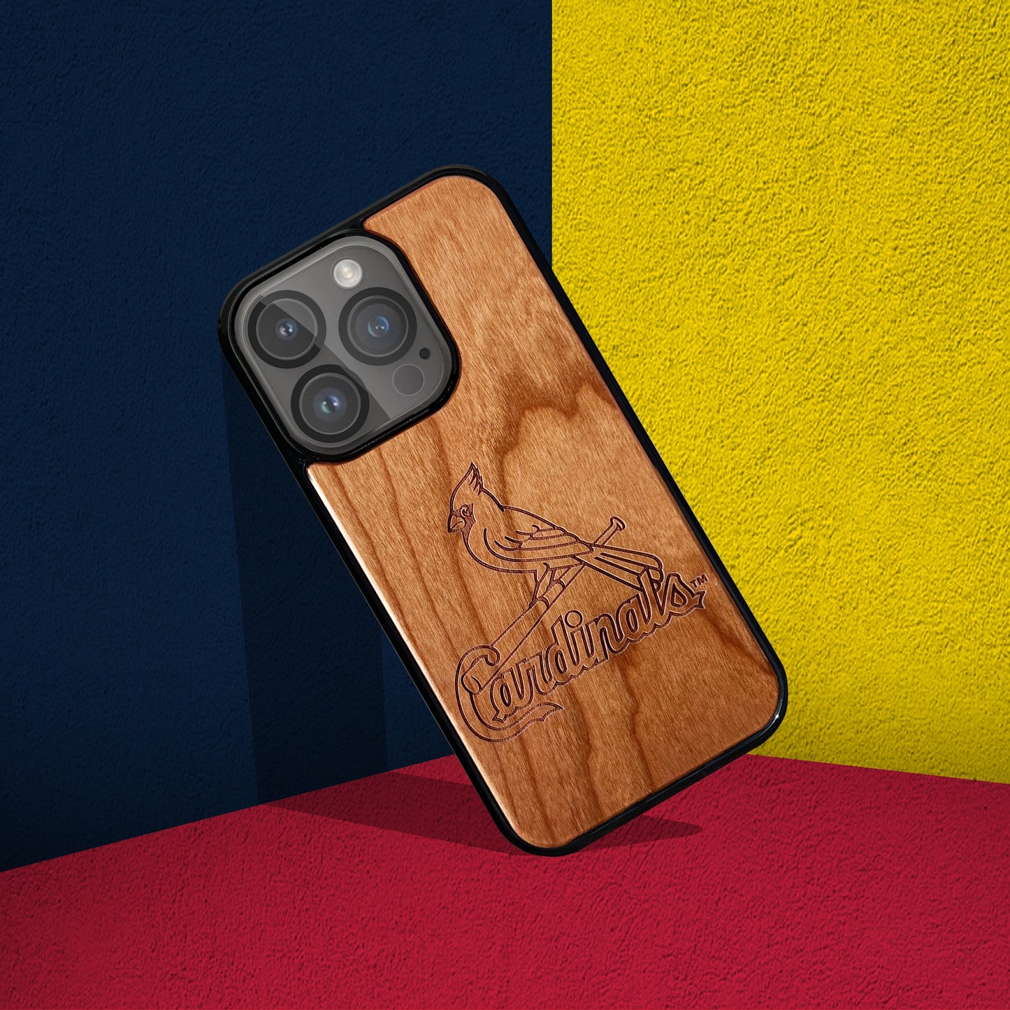 St. Louis Cardinals™ - Wooden Phone Case (MagSafe Compatible)