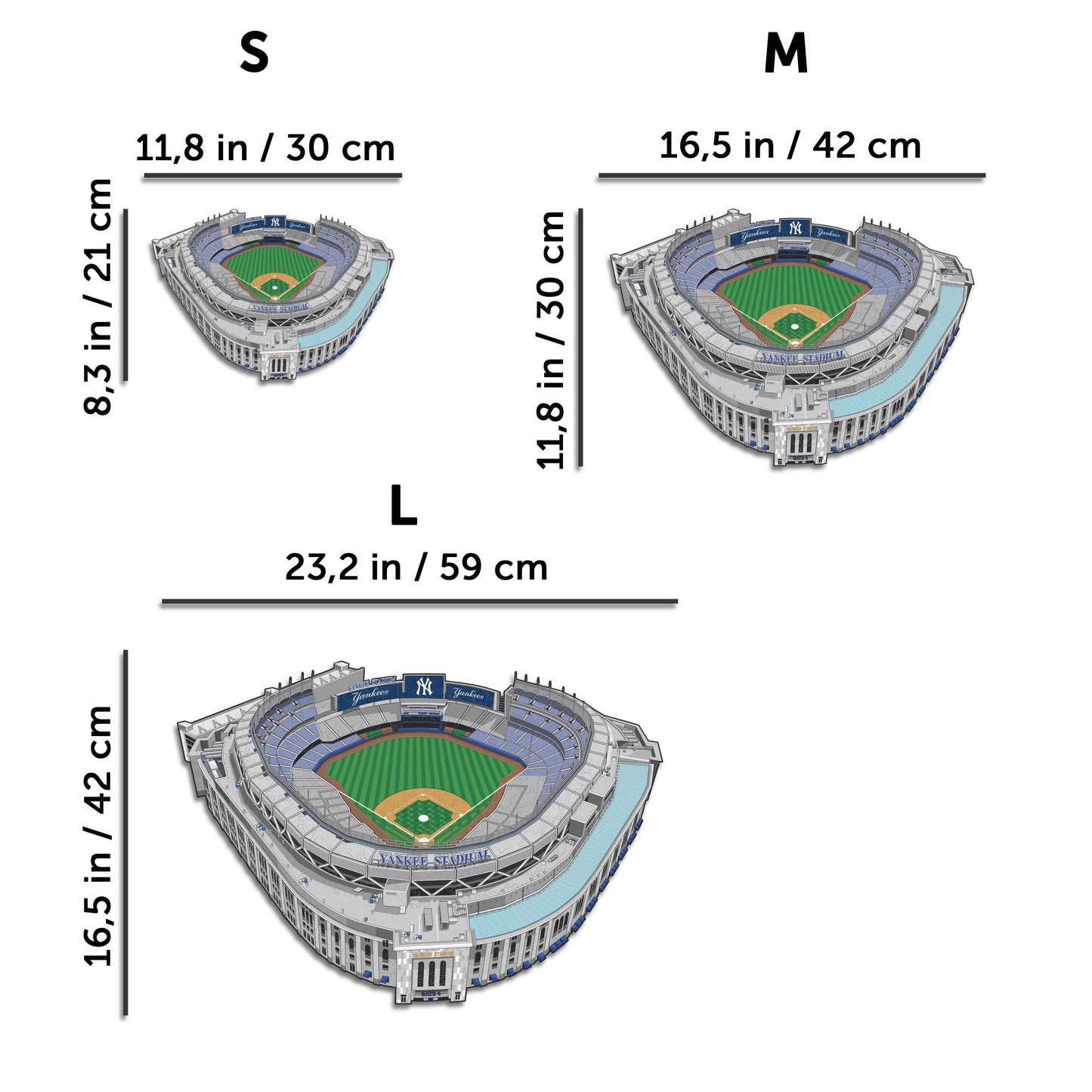 2 PACK New York Yankees™ Ball + Stadium