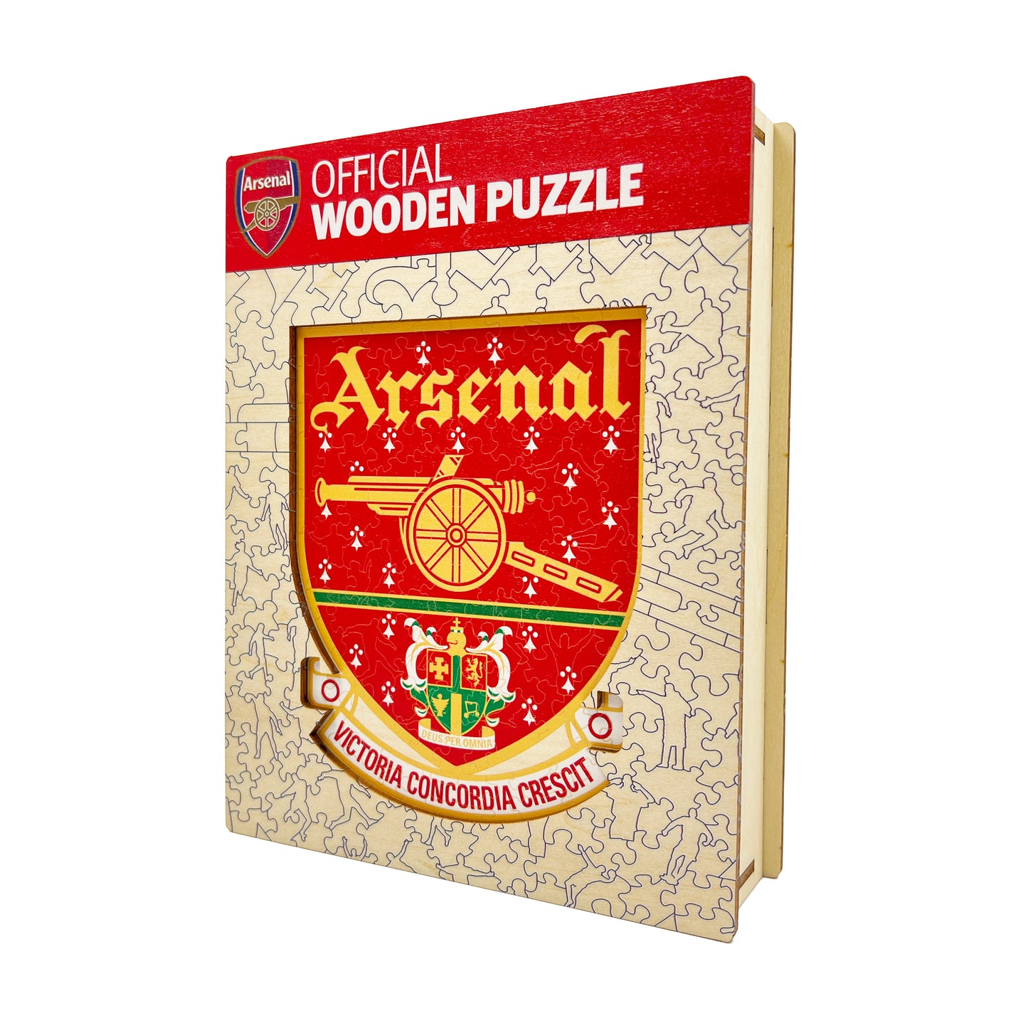 Arsenal FC® Retro Logo - Wooden Puzzle