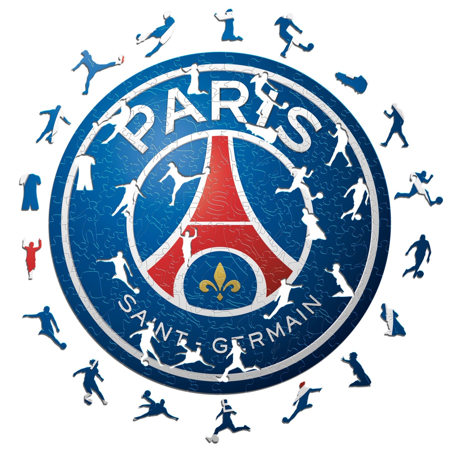 Paris Saint-Germain FC® Logo - Wooden Puzzle