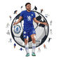 3 PACK Chelsea FC® Logo + Cole Palmer + Reece James