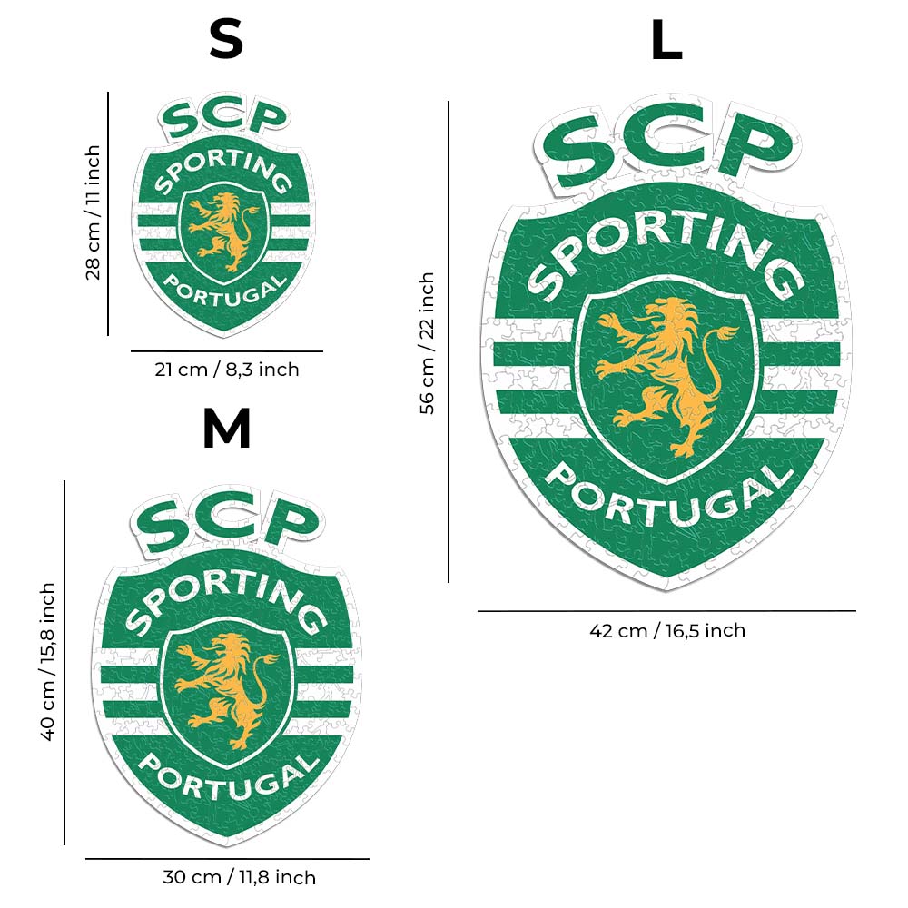 Sporting CP® Logo - Wooden Puzzle