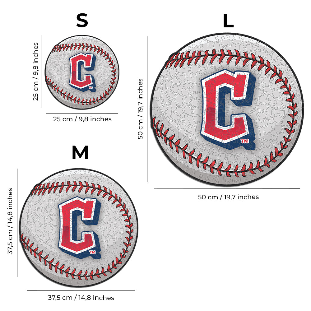 2 PACK Cleveland Guardians™ Baseball + Mascot