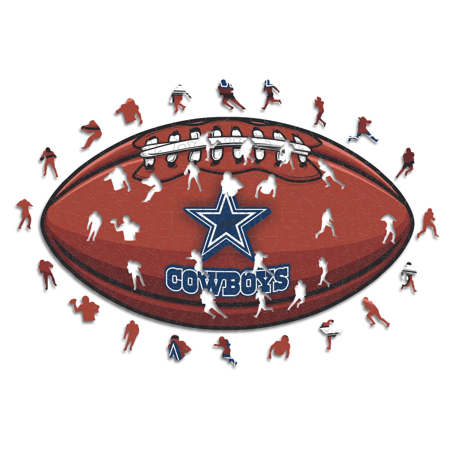 Dallas Cowboys - Wooden Puzzle