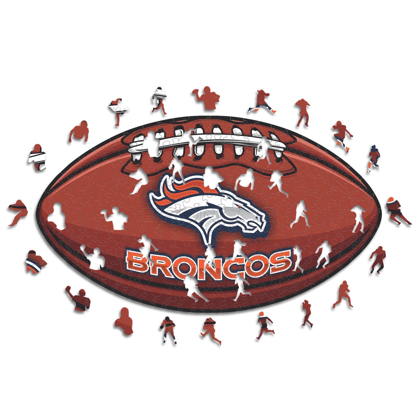 Denver Broncos - Wooden Puzzle