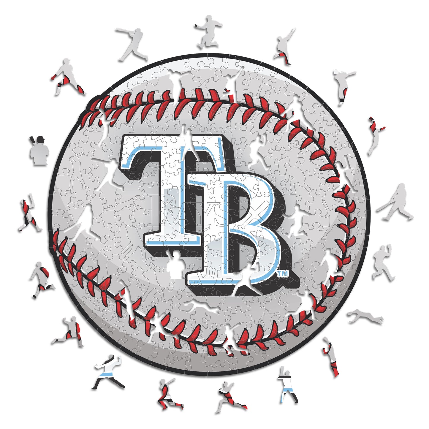 2 PACK Tampa Bay Rays™ Baseball + Mascot