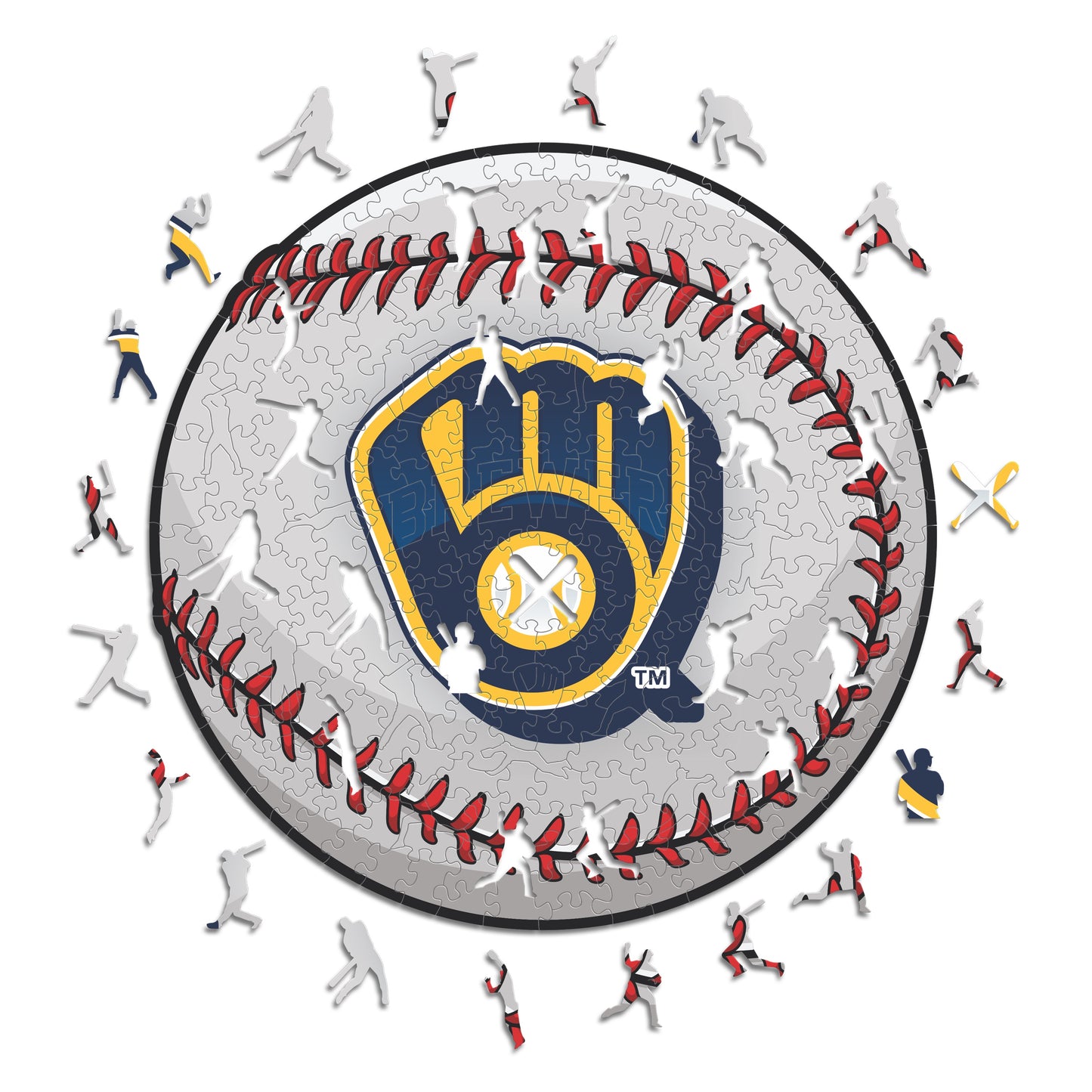 2 PACK Milwaukee Brewers™ Ball + Mascot