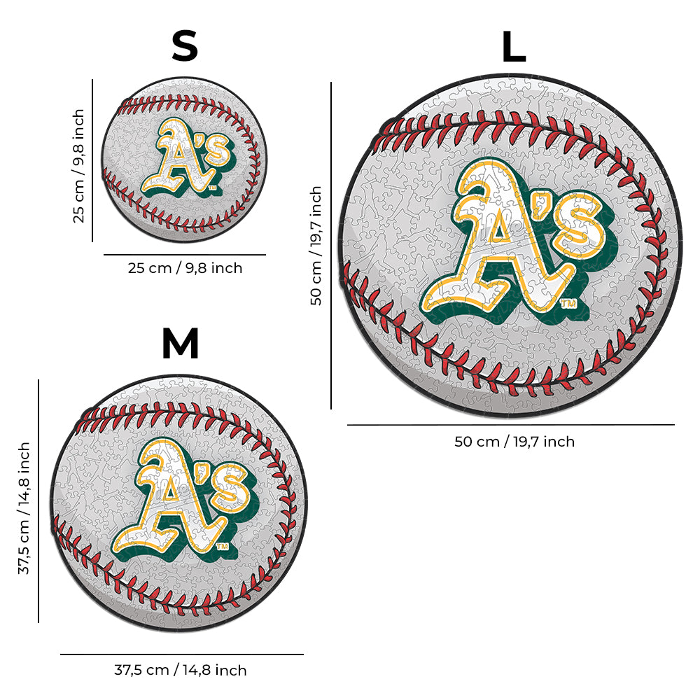 Oakland Athletics™ - Wooden Puzzle