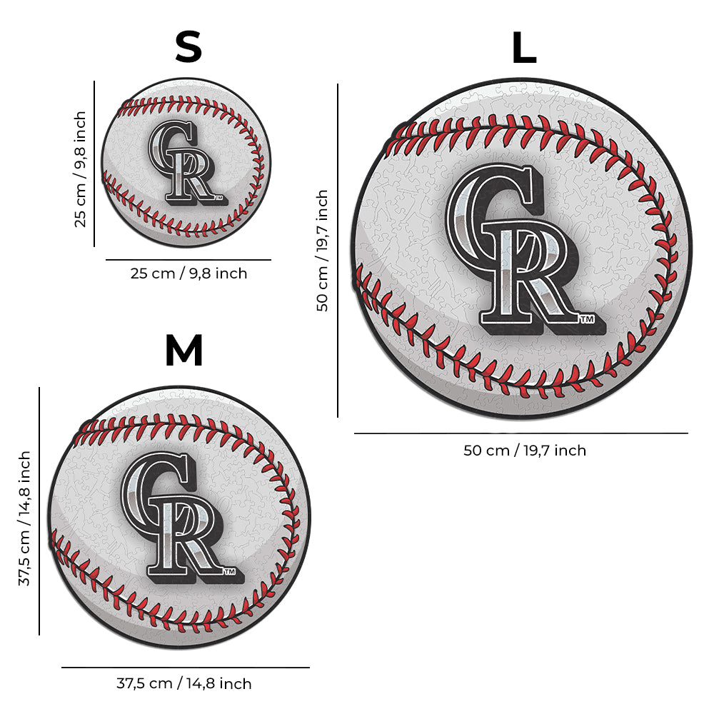 2 PACK Colorado Rockies™ Baseball + Mascot